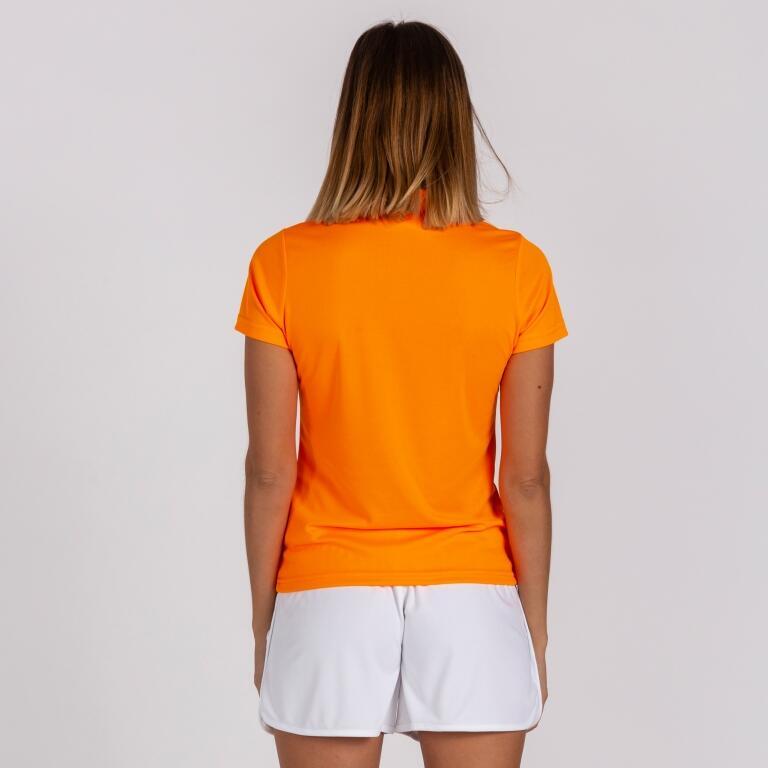 Polo manches courtes Femme Joma Hobby orange fluo