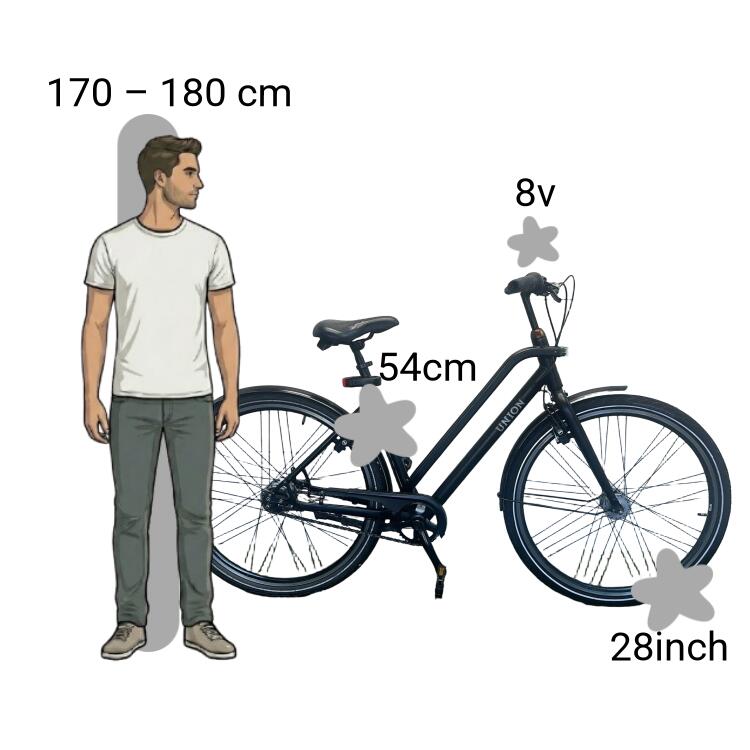 Bicicletta usata Union 2/4