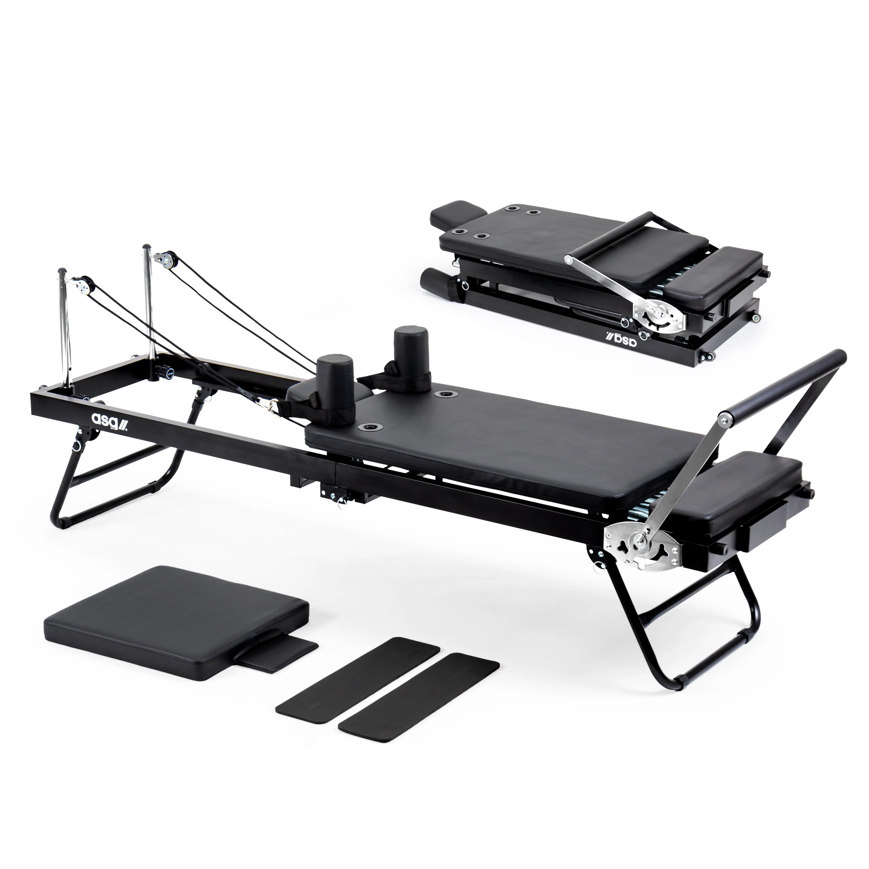 Pilates Reformer opvouwbar met metalen veren voor full-body training 2/9