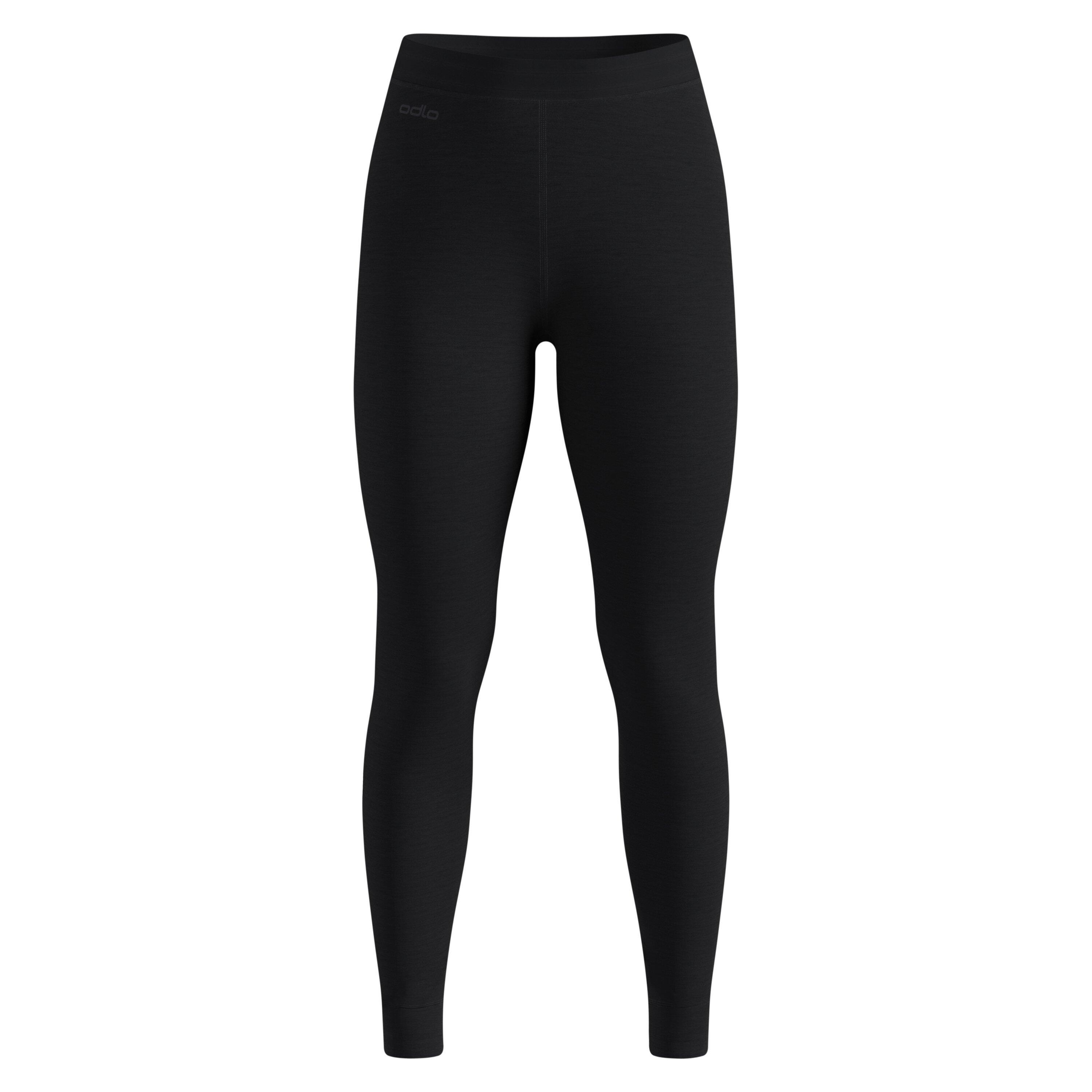 Sottopantalone ODLO Light Merino 160 Donna S — Nero. 7/8