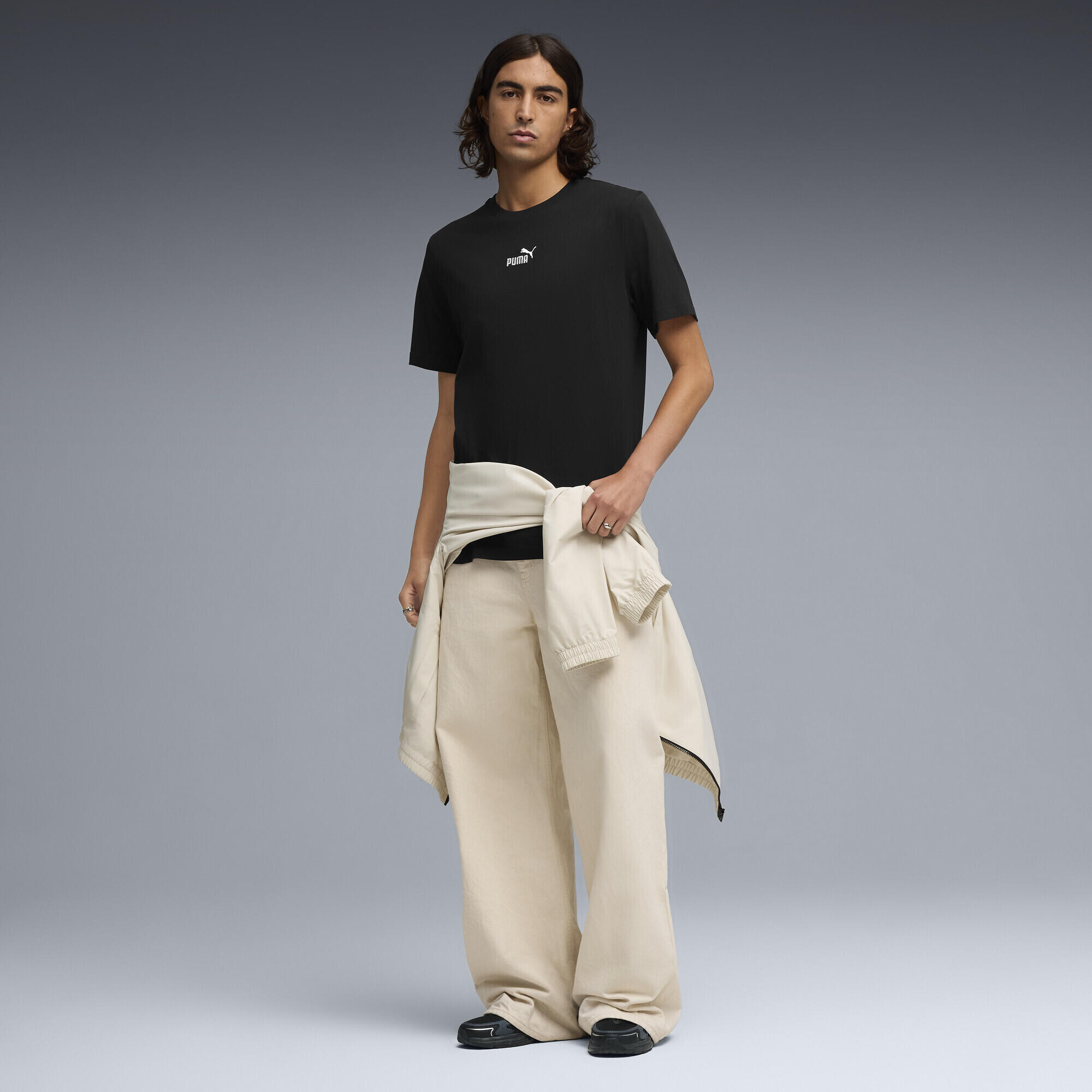 Essentials Small No. 1-logo T-shirt voor heren PUMA 4/5