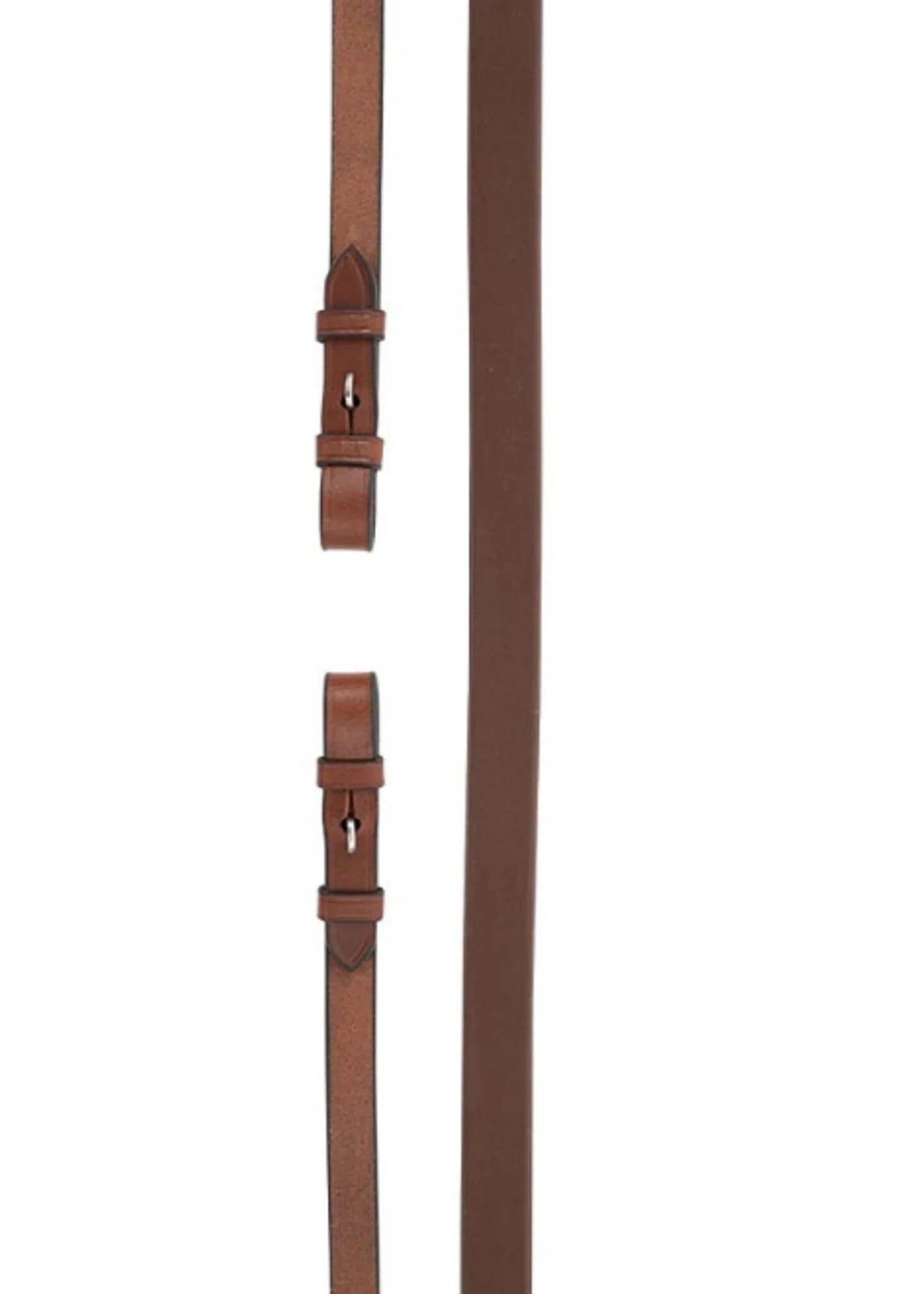 Br Rubberen Teugels Eventing Oak/zilver - 2/3