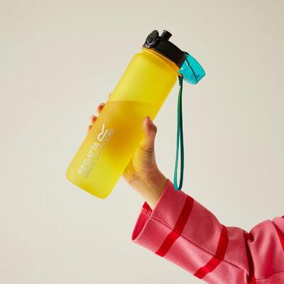 Tritan fles 1 l met klapdeksel