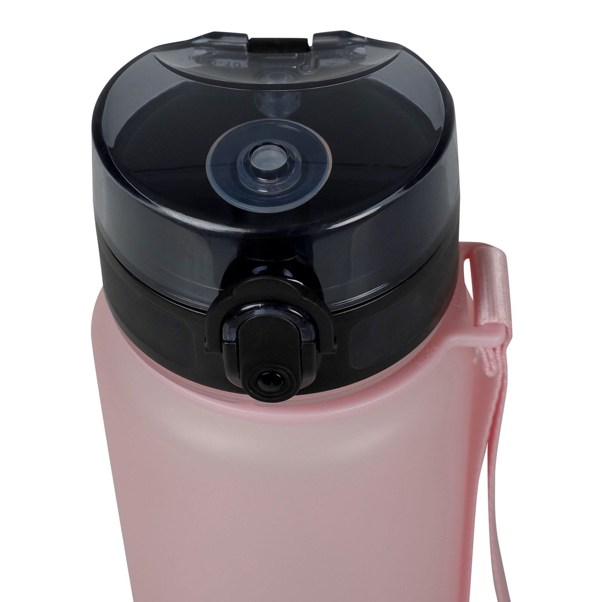 Tritan fles 1 L met klapdeksel 6/7