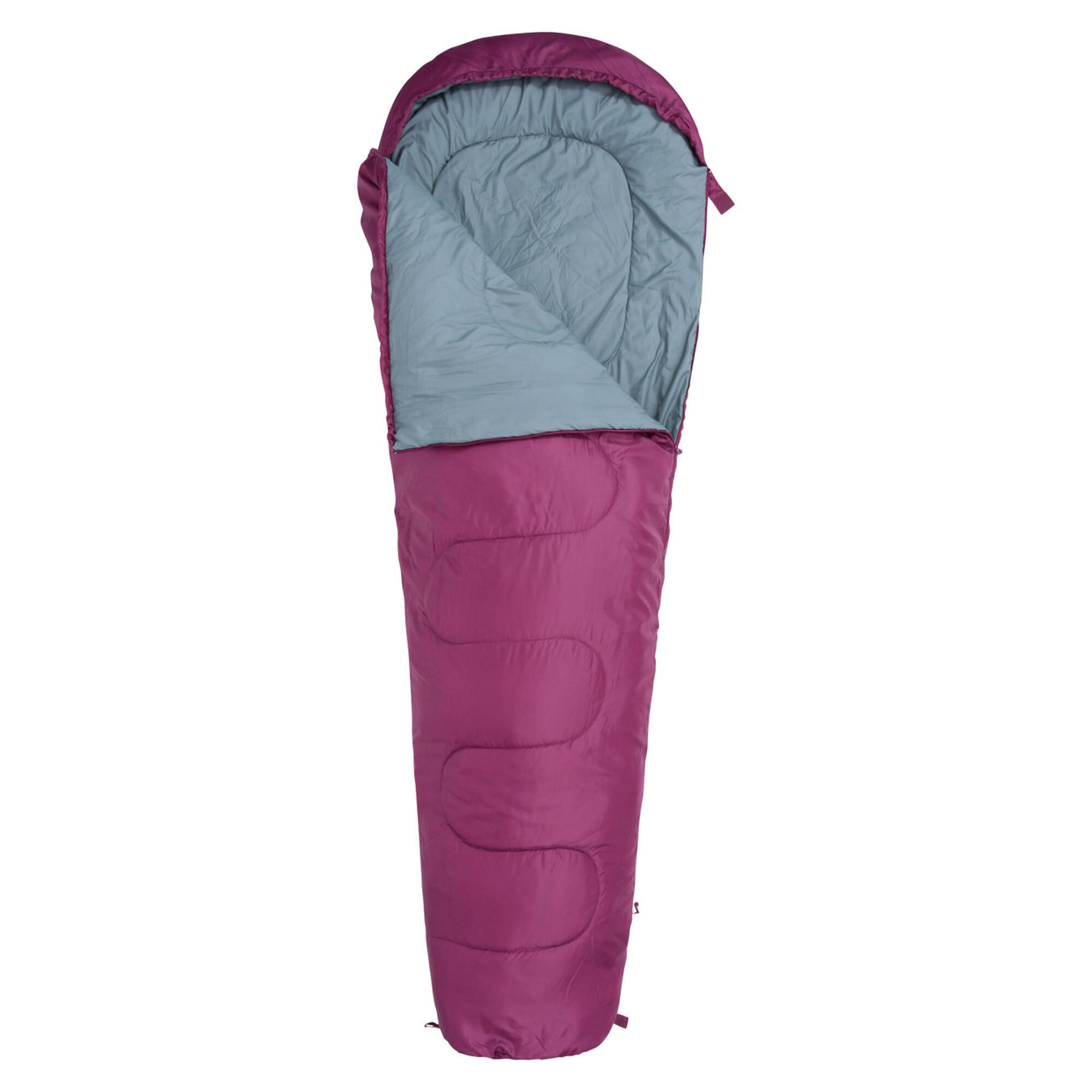 HerrenDamen Unisex Mumienschlafsack "Basecamp 250", Sommer Damen und Herren 2/4