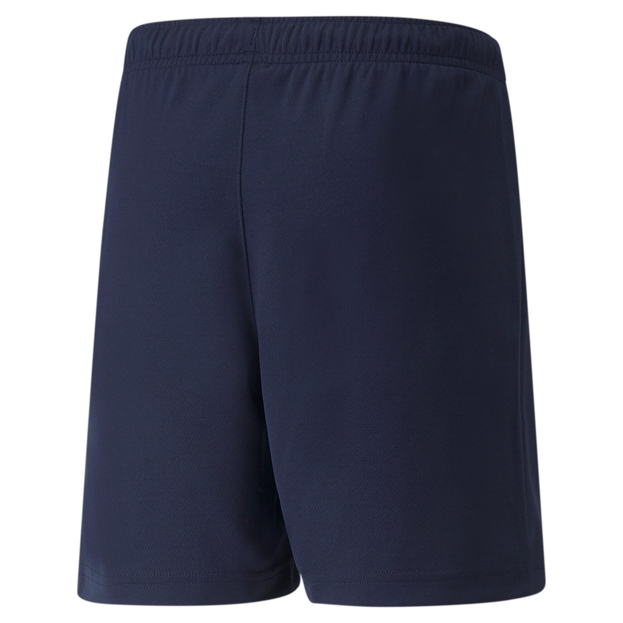 TeamRISE shorts voor kinderen (Marineblauw) 4/4