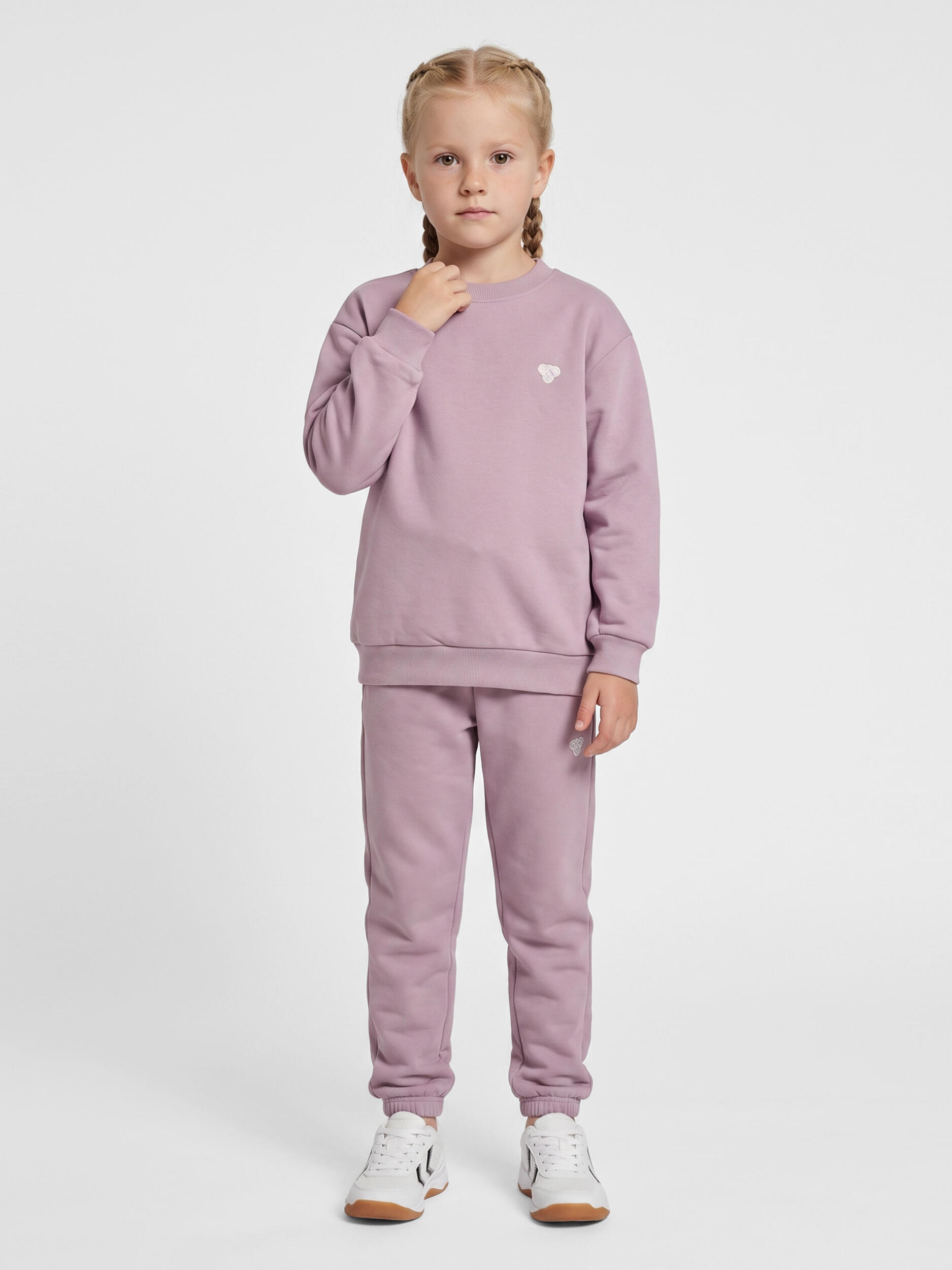 Instap Sweatshirt Hmljr Loose Uniseks Kinderen 2/7
