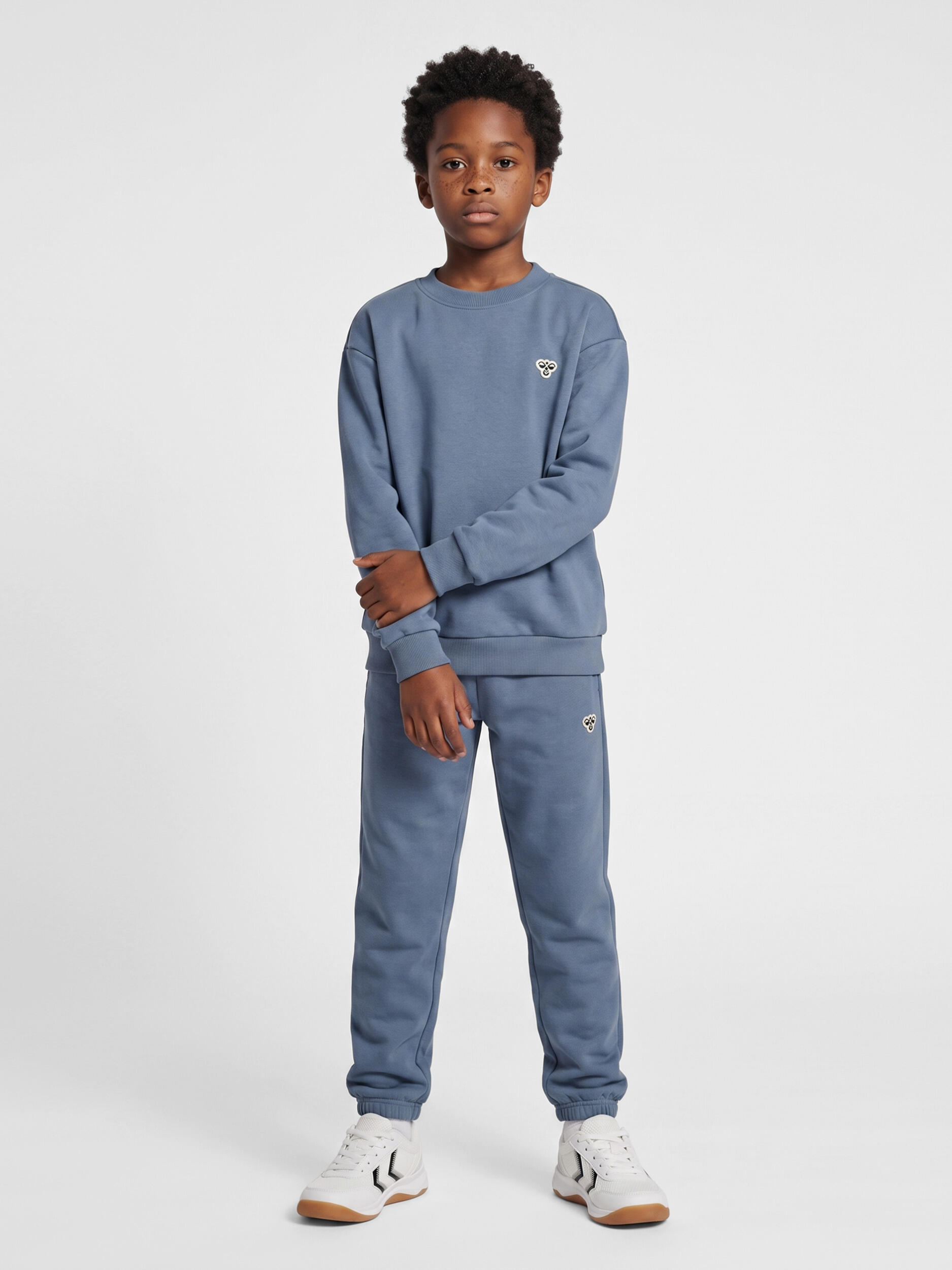 Instap Sweatshirt Hmljr Loose Uniseks Kinderen 2/7