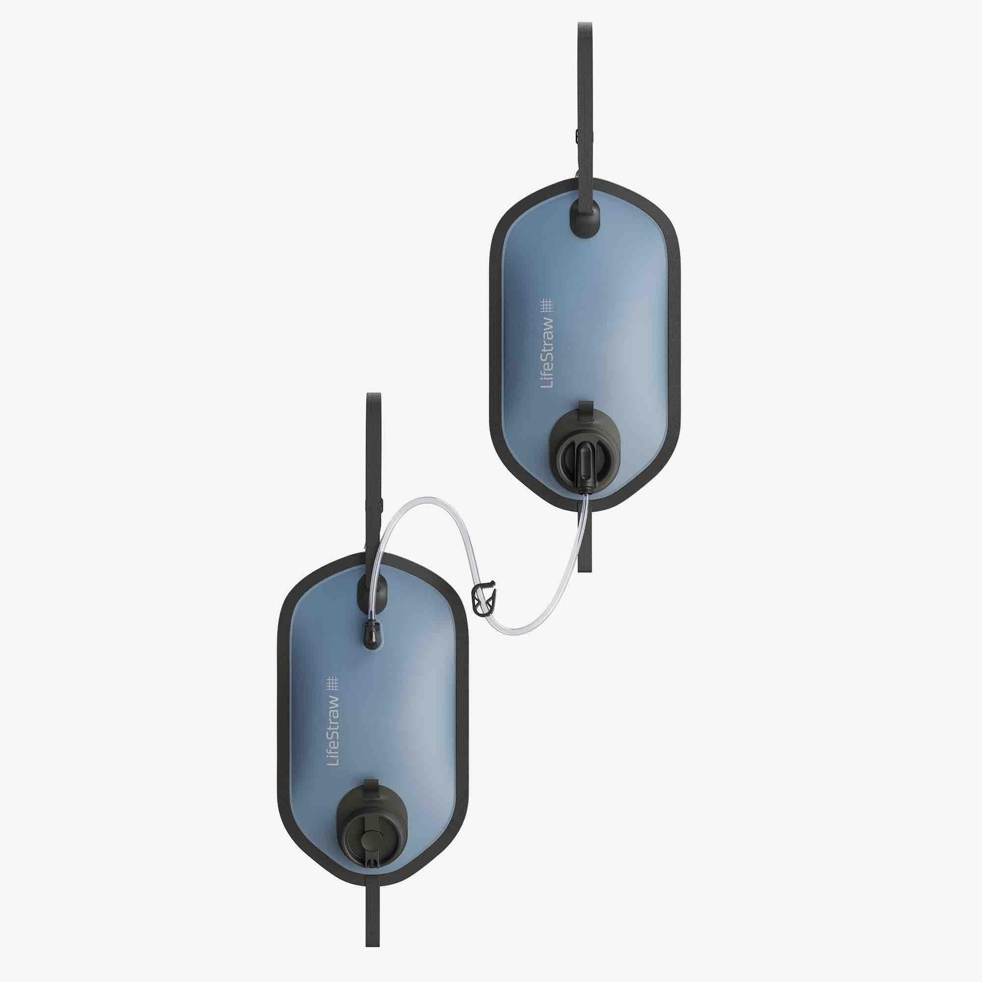 LifeStraw Peak Schwerkraftfilter 8L mit 8L-Speicherbeutel (blau) 2/7
