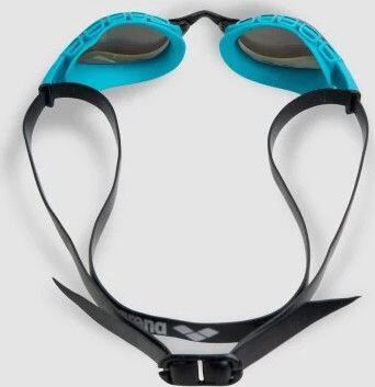 Gafas de natación Arena con cristales espejados Air Sonic Mirror Negro y Azul 3/8