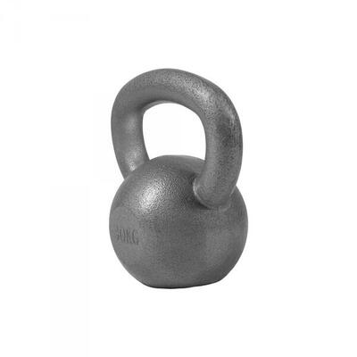 - kettlebell - gietijzer - zwart - 32 kg - extra stabiel