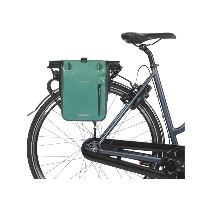 Geantă de bicicletă Basil Rivo M Single Bag cu cârlige MIK 12-15
