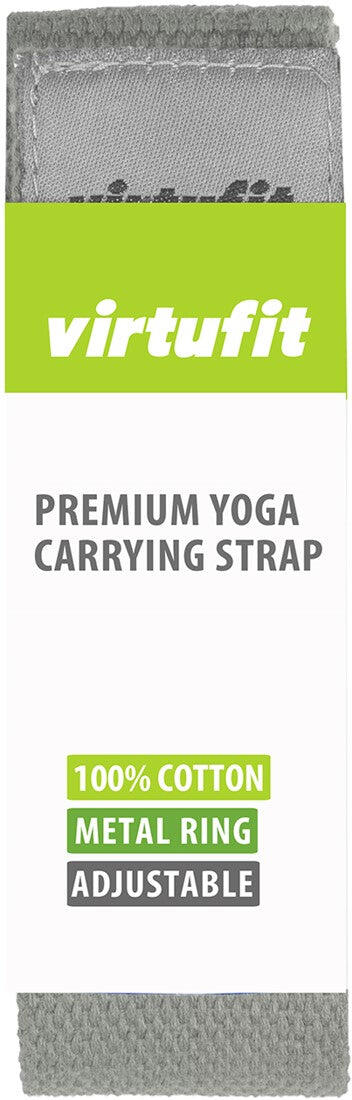 Premium Yogamatten-Tragegurt – Baumwolle – Maulbeere 8/10
