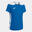 Maillot manches courtes Femme Joma Championship vi bleu roi blanc