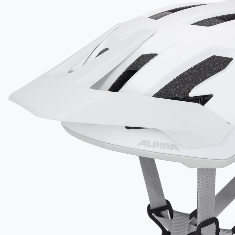 Casca MTB Olympic Sportswear Alpina Taunus 52-56 alb mat