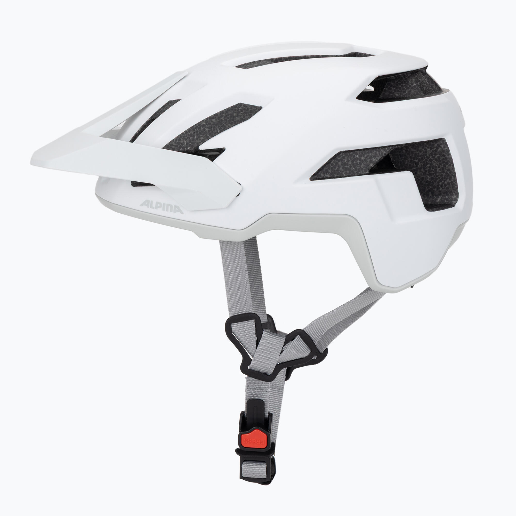 Olympic Sportswear Alpina Taunus kask MTB 55-59 cm matowy biały 3/7