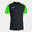 Maillot manches courtes Homme Joma Academy iv noir vert fluo