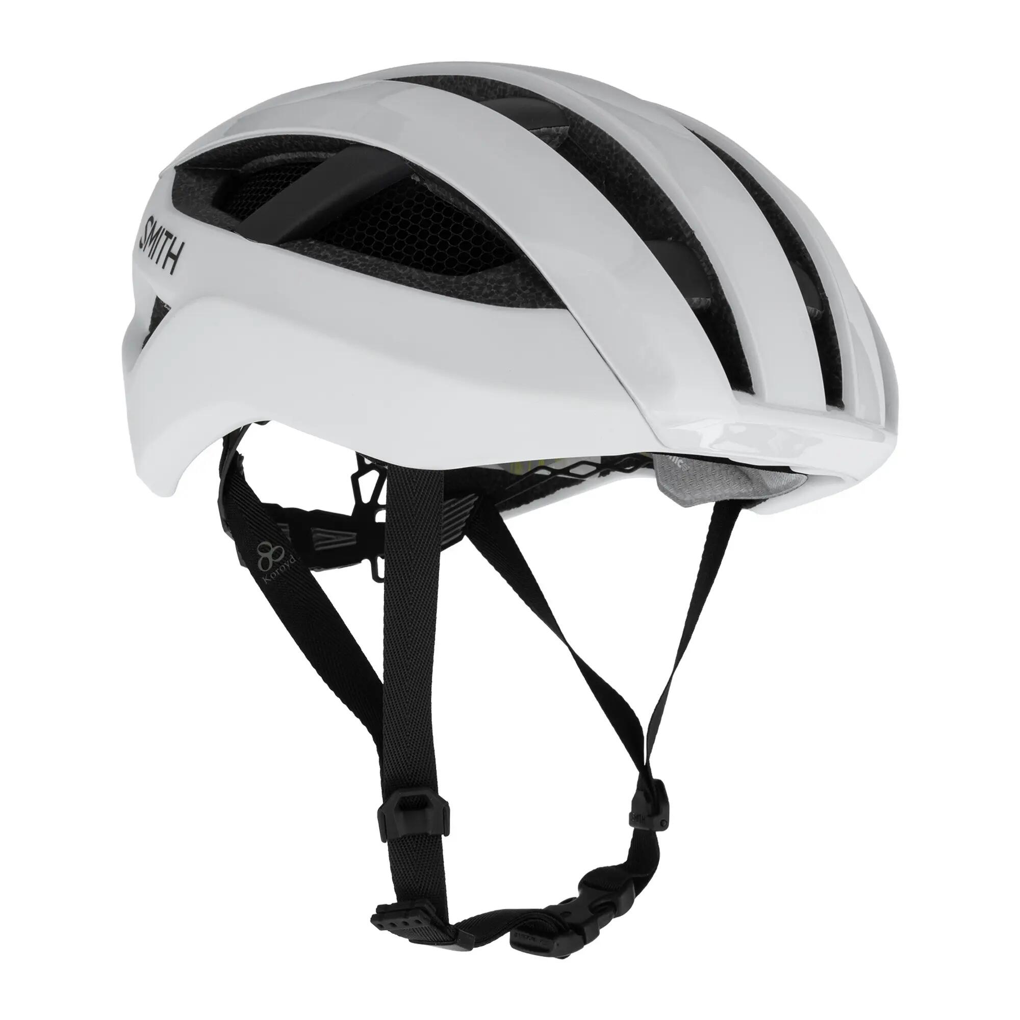 Smith White Unisex Network Mips Road Bike Helmet - Large 6/6