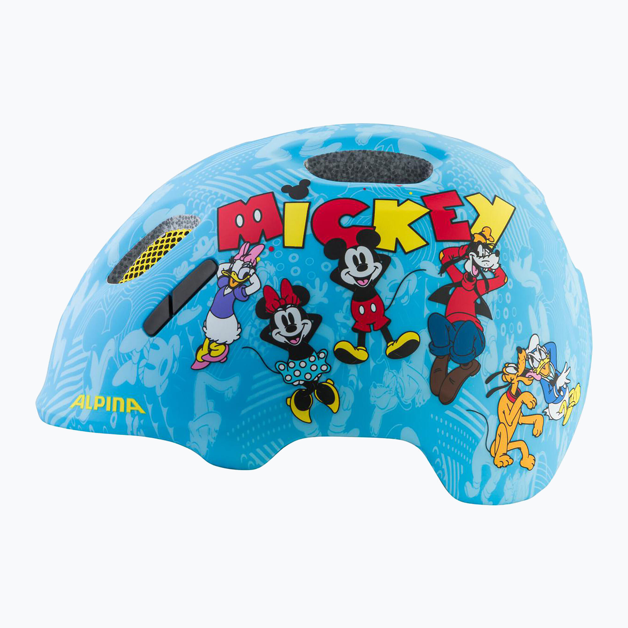 Casque vélo enfant Alpine Ximo 2 Disney Mickey & Friends 47-51 cm, gris bleu 2/6