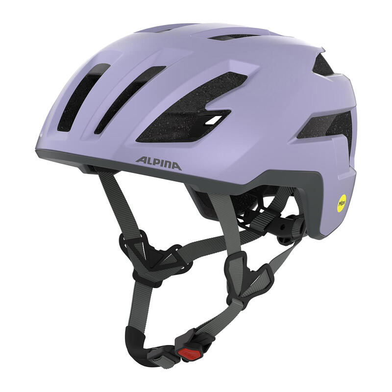 Olympic Sportswear Alpina Taunus casca gravel MIPS 55-59 lila mat