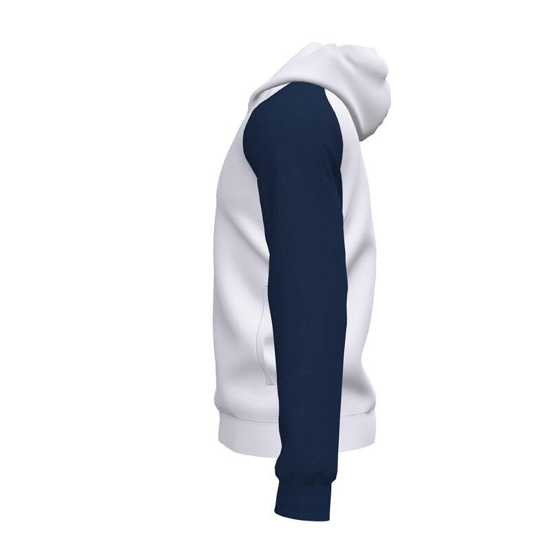 Veste à capuche Garçon Joma Academy iv blanc bleu marine