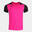 Maillot manches courtes Garçon Joma Record ii rose fluo noir