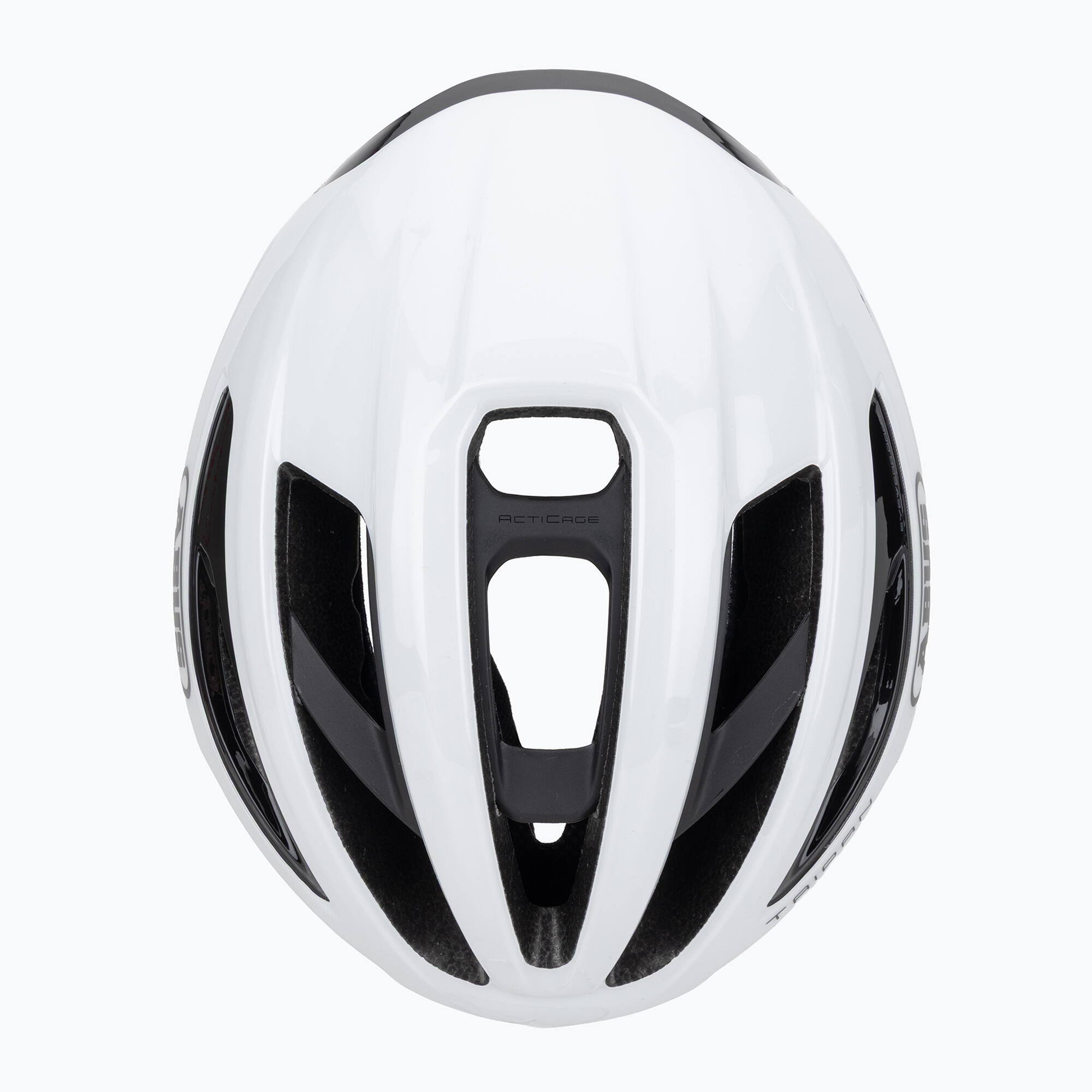Casco ABUS Taipan shiny white S 51-55 cm 6/7