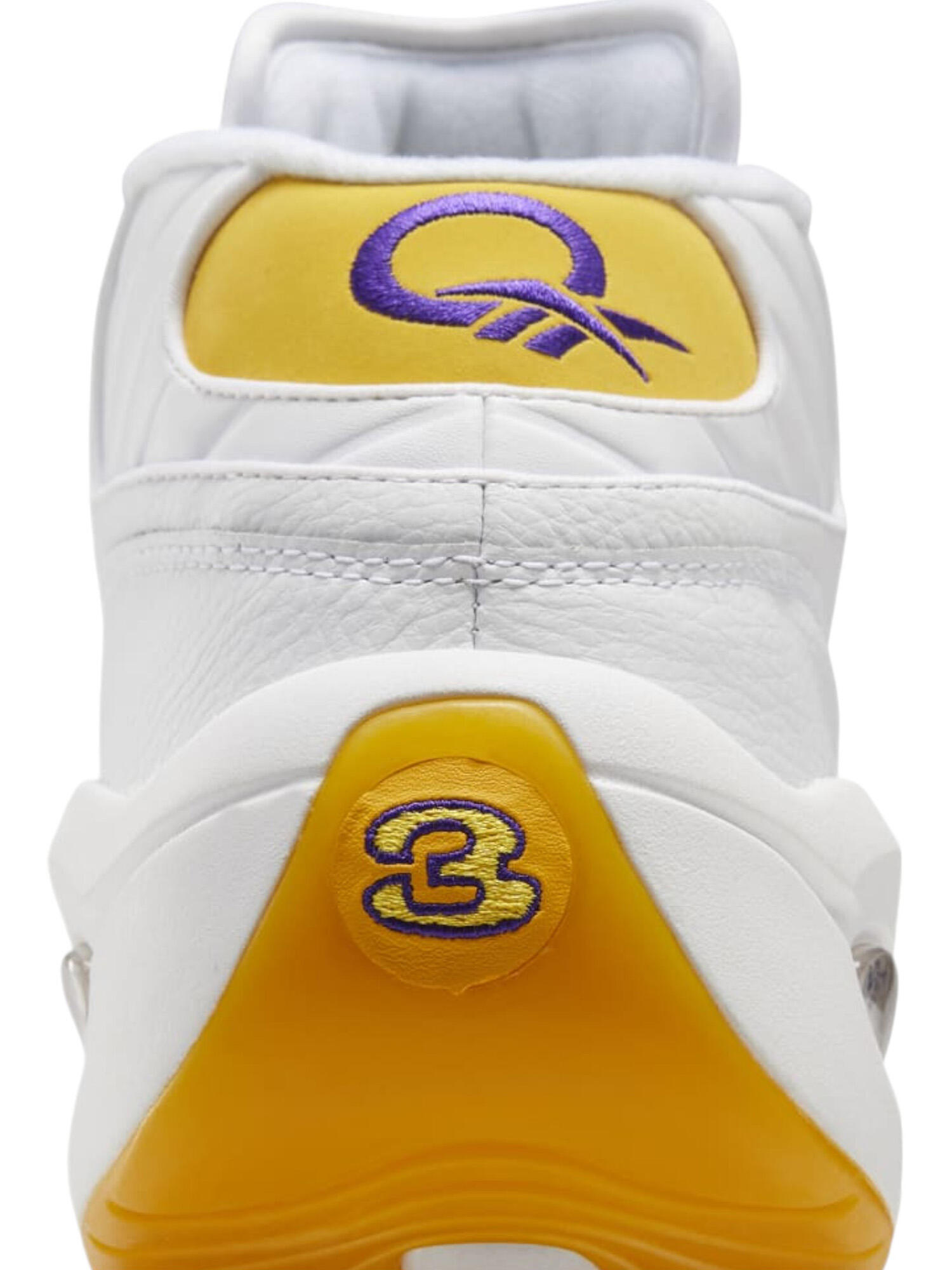 Reebok - Sneakers QUESTION MID en cuir pour homme 5/6