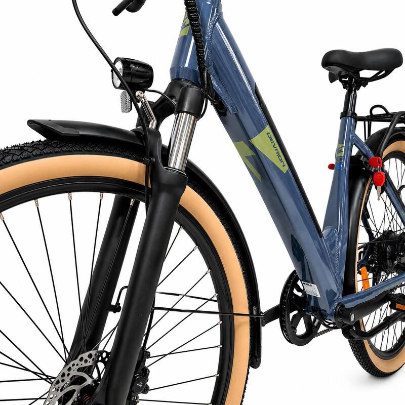Bicicleta electrica Oras Devron 28200 - 28 inch, M, Gri Inchis