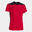 Maillot manches courtes Femme Joma Championship vi rouge noir