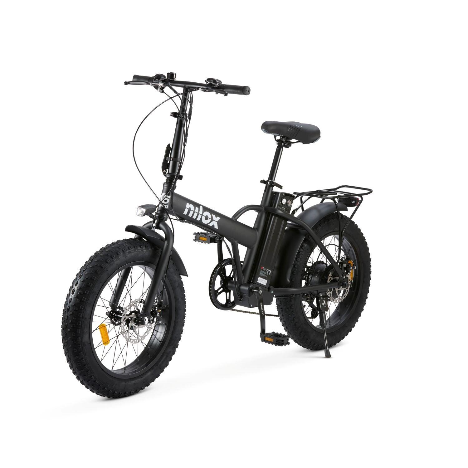 Vélo Électrique Nilox X5 PRO 20X4P Noir 8/9