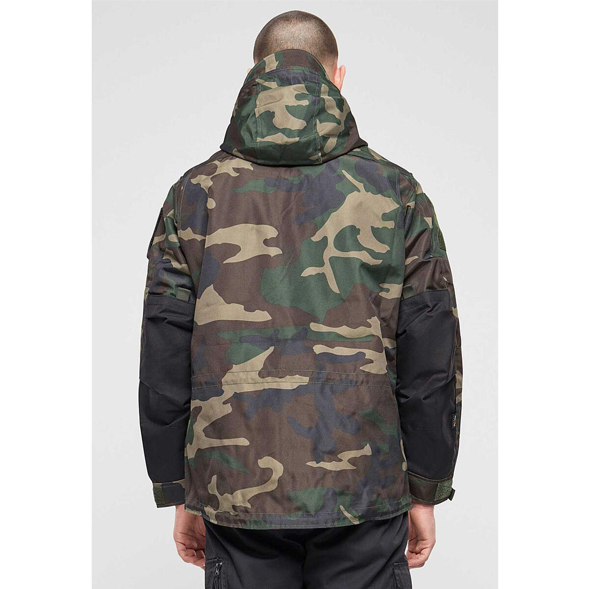 Brandit Performance Outdoor Jacket Herren (Woodland) Größe M 5/5