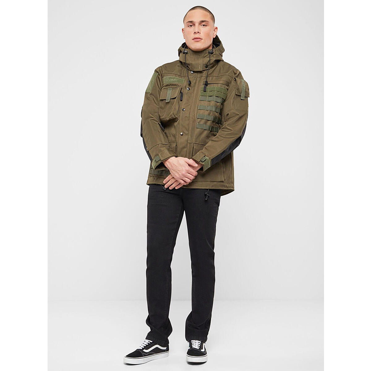 Brandit Performance Outdoor Jacket  Herren (Olive) Größe M 6/7