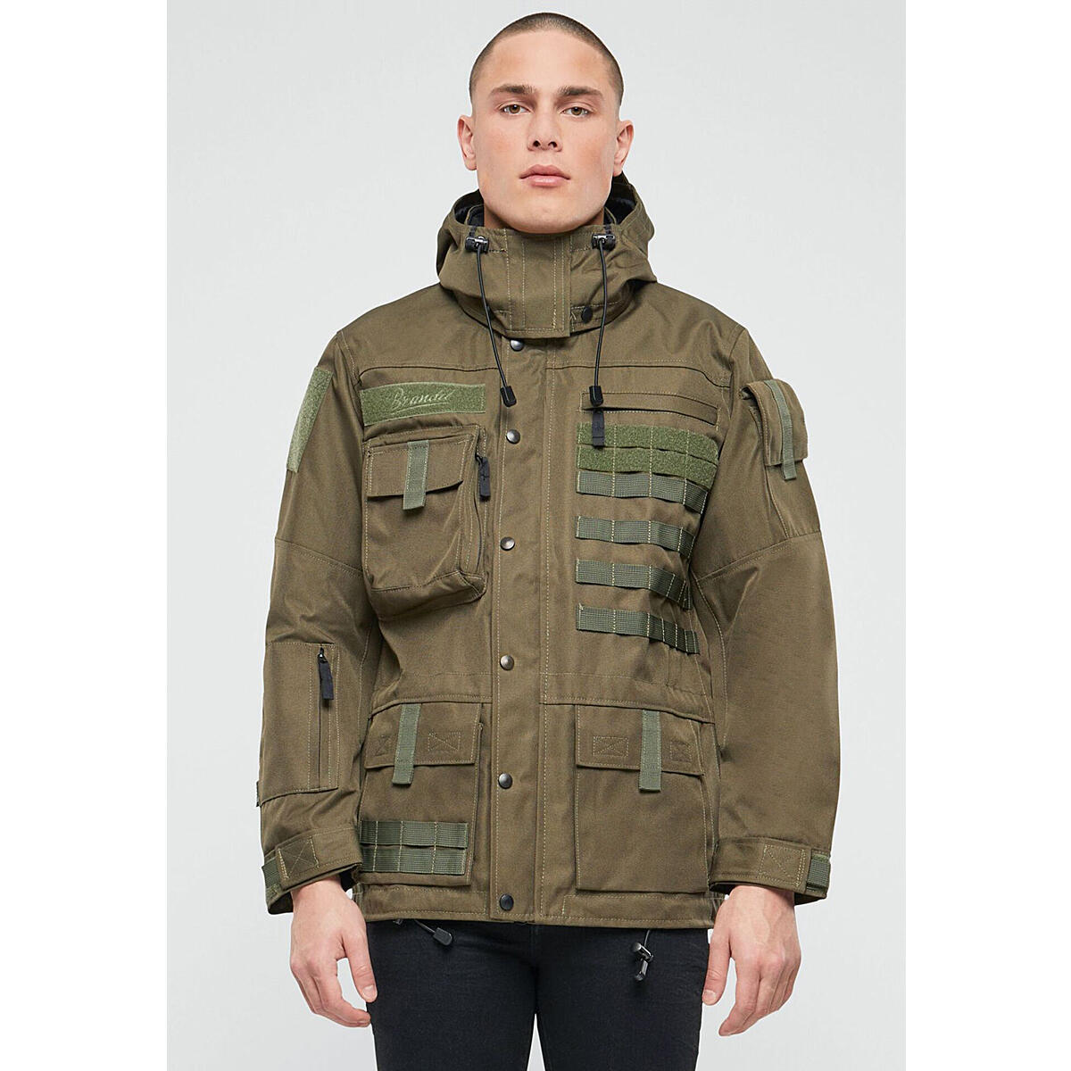 Brandit Performance Outdoor Jacket  Herren (Olive) Größe M 5/7