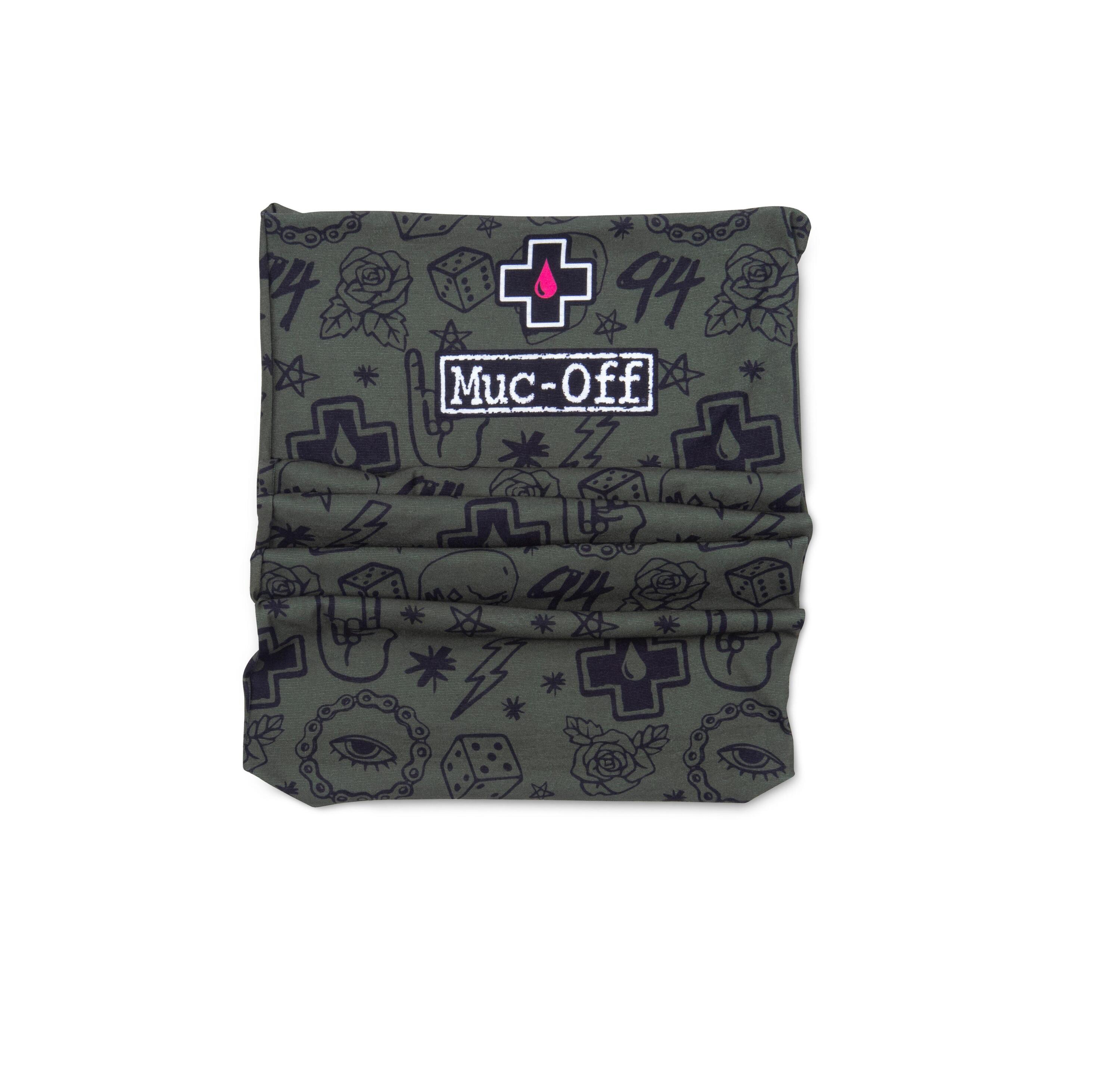 Muc-Off Neck warmer Lightweight Neck Gaiter PUNK GREEN 1/5