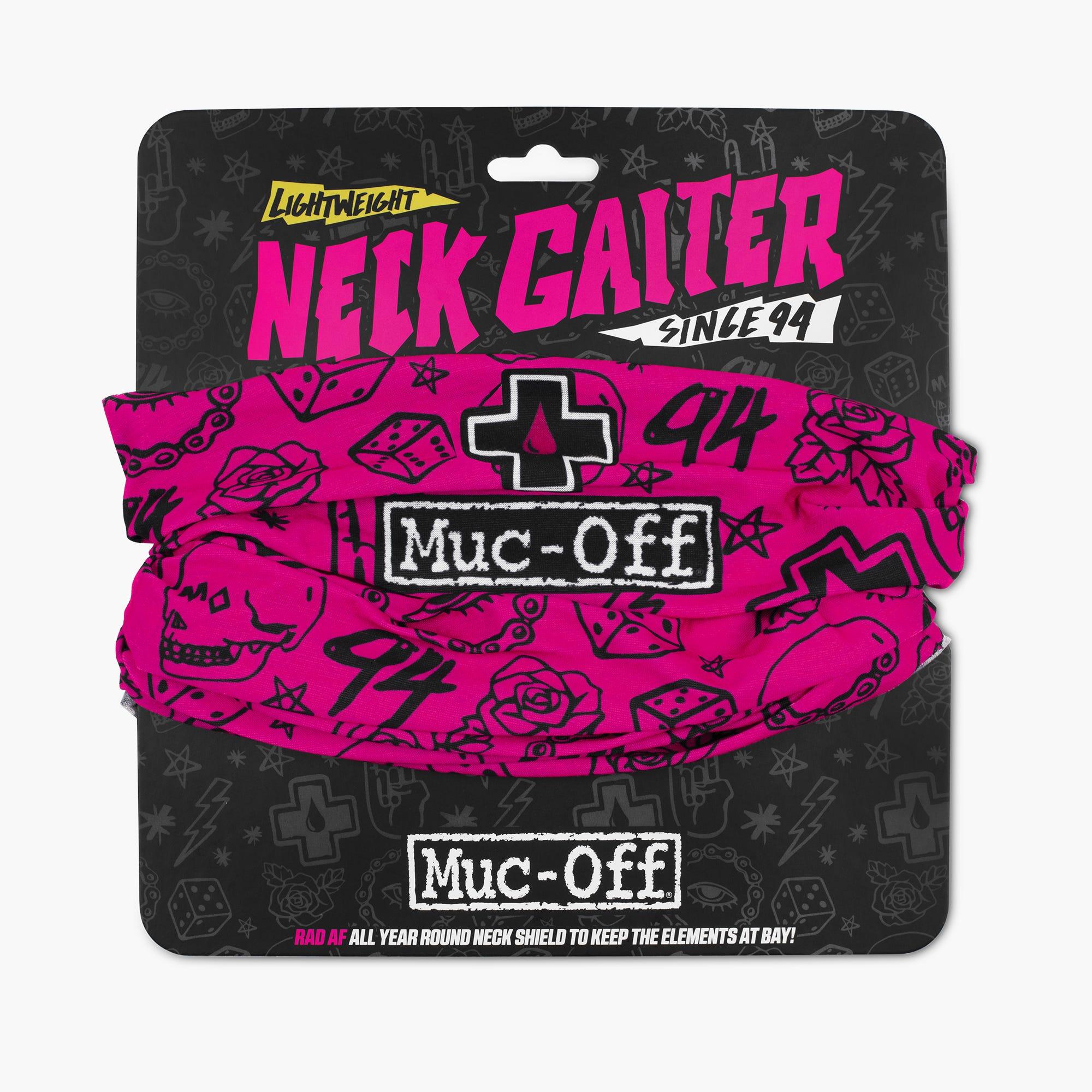 Muc-Off Neck warmer Lightweight Neck Gaiter PUNK PINK 2/5