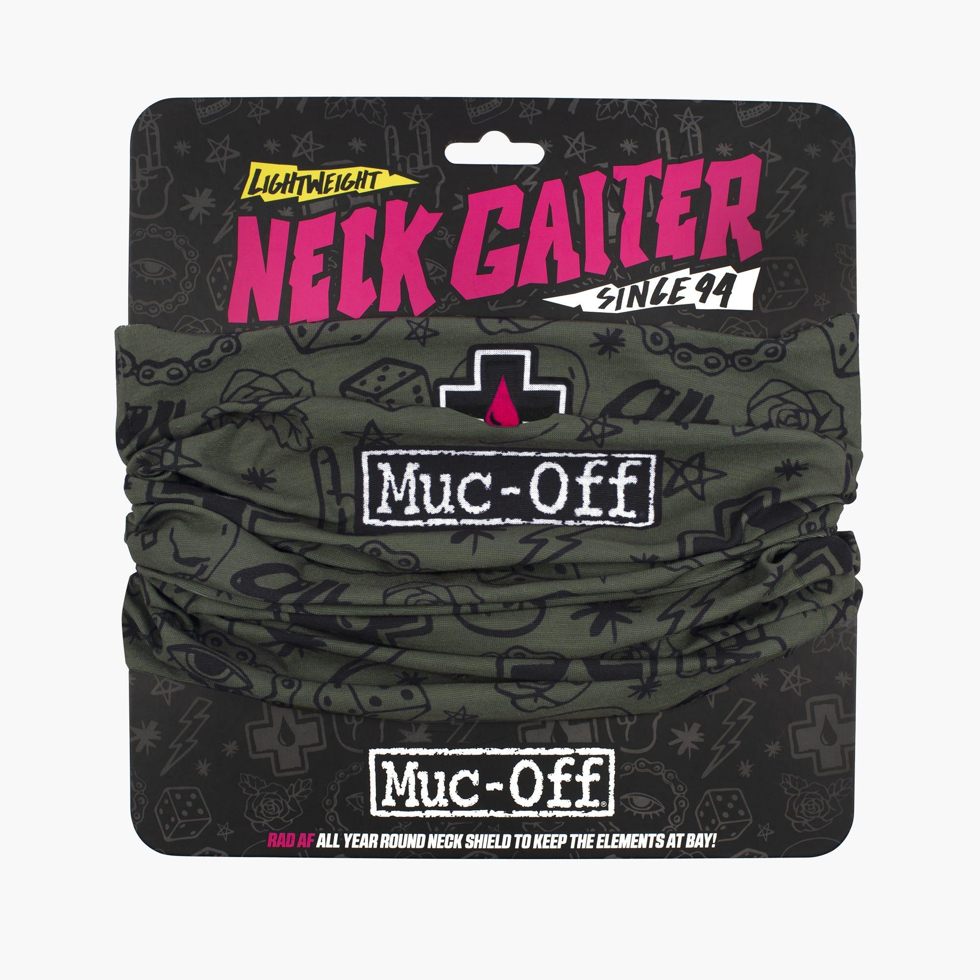 Muc-Off Neck warmer Lightweight Neck Gaiter PUNK GREEN 2/5