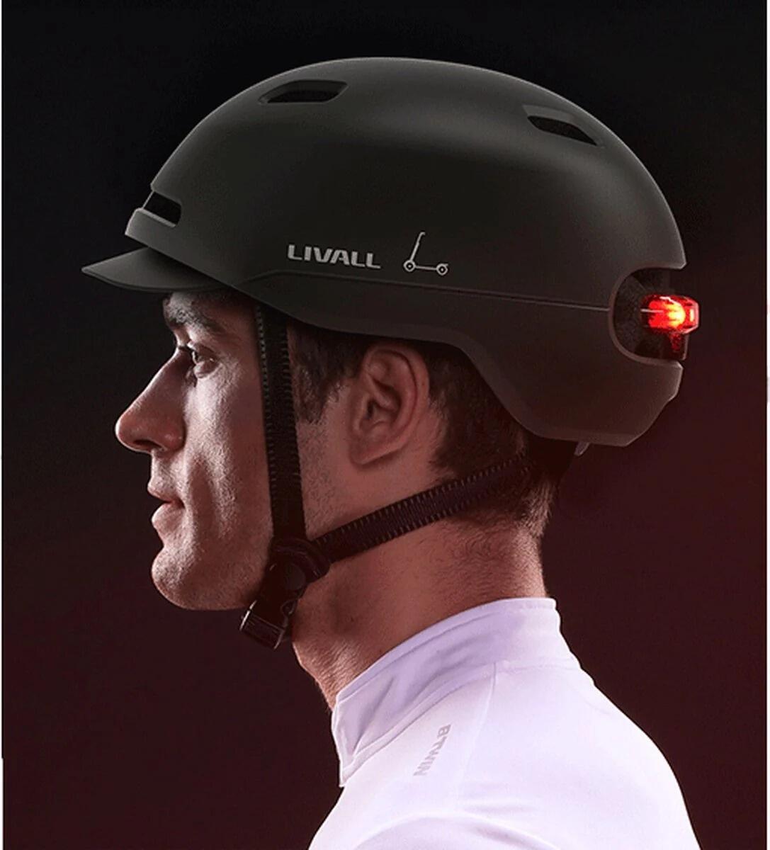 Casque vélo connecté LIVALL C21 - Midnight Black - Taille M 6/7