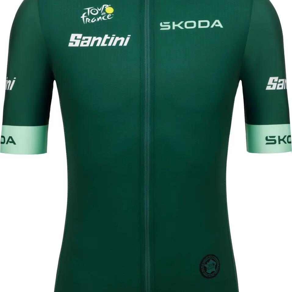 Santini Best Sprinter Tour de France 2025 Short Sleeve Jersey Green