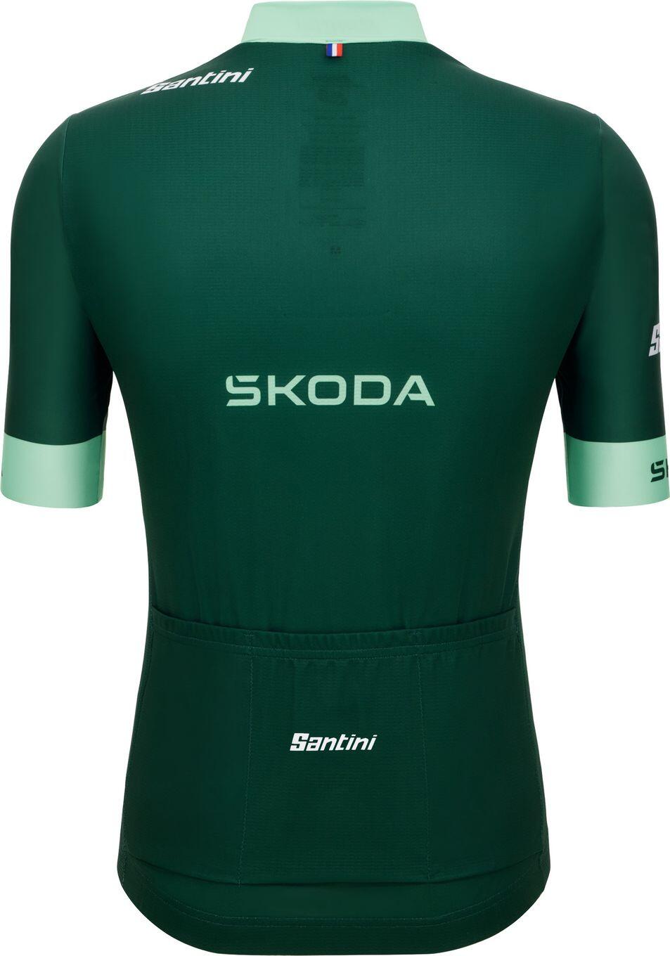 Santini Best Sprinter Tour de France 2025 Korte mouwen Jersey Groen 3/3