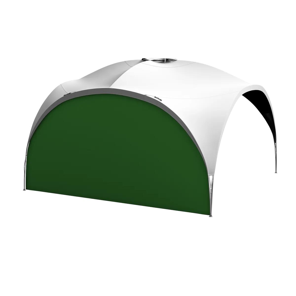 Paroi latérale HUSKY Broof XL polyester 185T vert PU 3000 mm 2/4