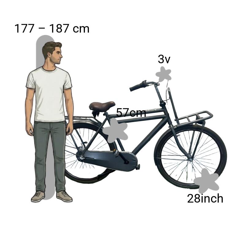 Vélo d’occasion Popal Transportfiets 2/4