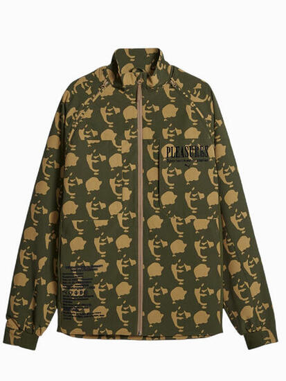 Puma - Veste PUMA x PLEASURES Zip-Off Jacket en coton pour homme