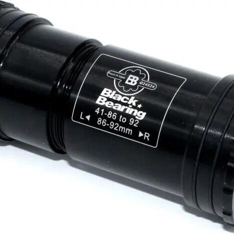 Black Bearing PressFit Bottom Bracket (Axle 24 and GXP)