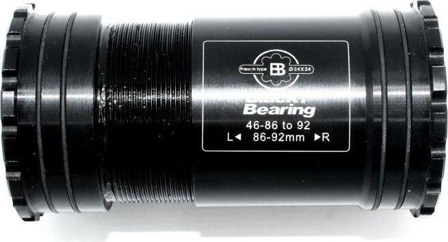 Boîtier de Pédalier Black Bearing PressFit Axe 24/GXP 2/2