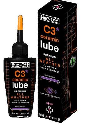 Muc-off kettingolie c3 all weather lube ceramic 50ml