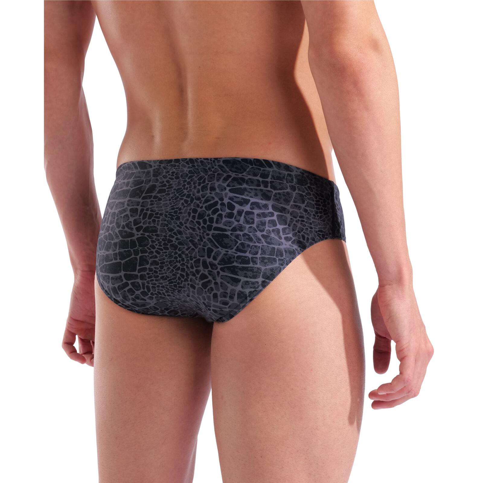 Badeslip chlorbeständig, schnelltrocknend Herren - Snakeskin Swim Brief 7/7