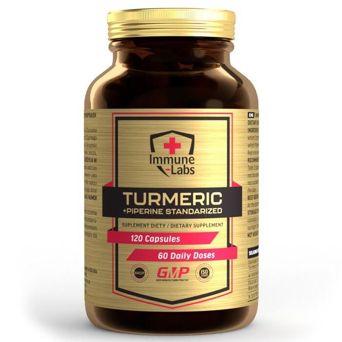 Immune Labs Turmeric + Piperine 120 Caps