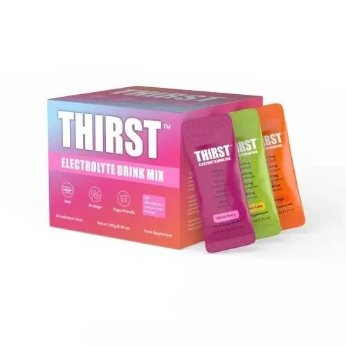 Thirst Electrolytes 6g x10 blue raspberry