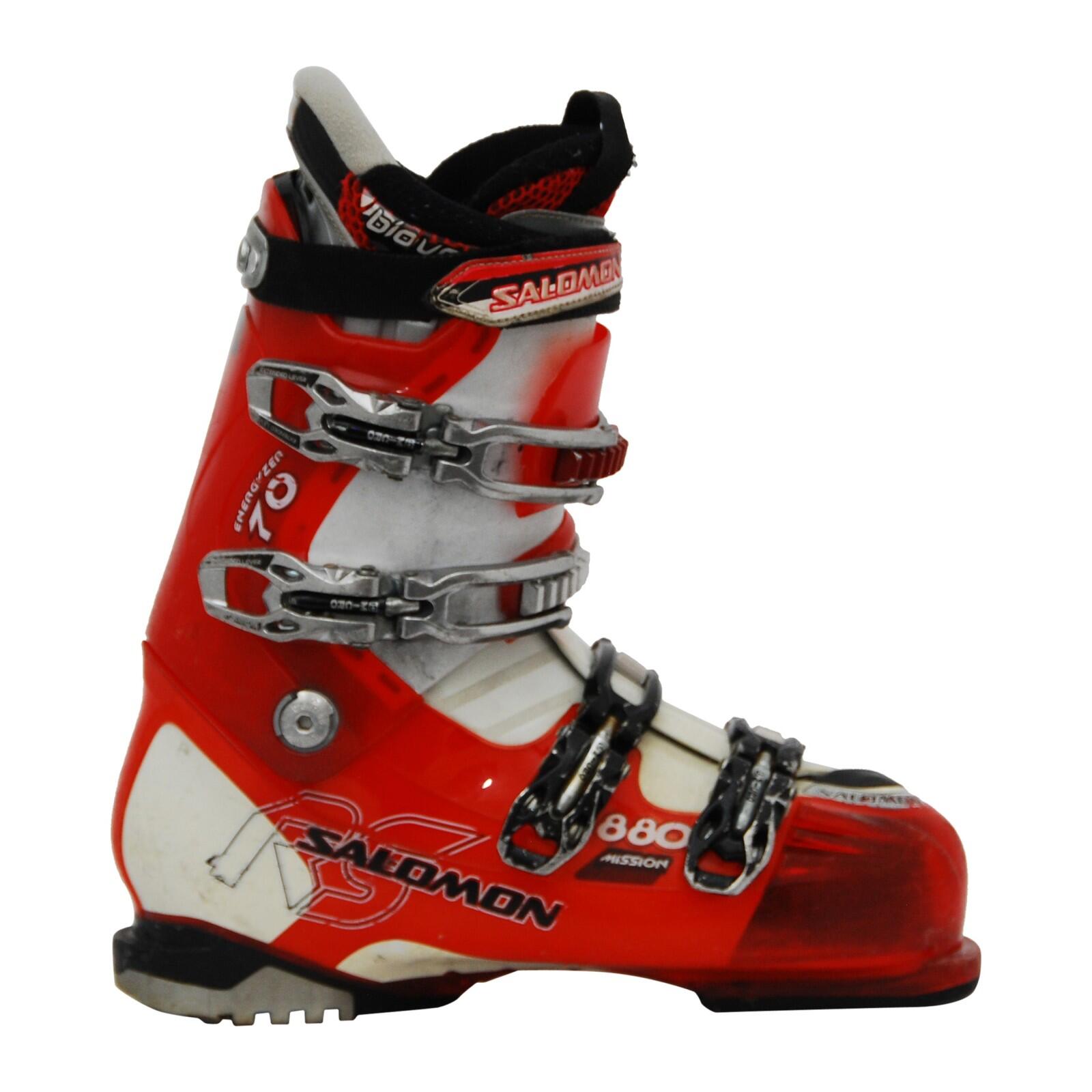 chaussure ski salomon mission 770 red Chaussures de ski Salomon Mission